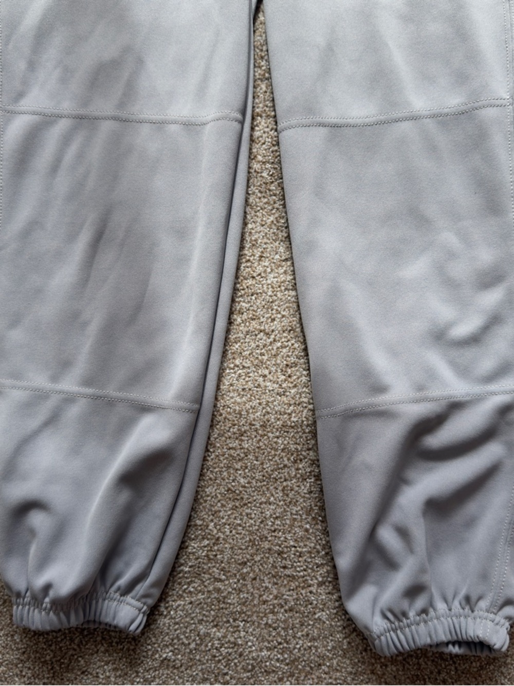 Champro Youth XL Gray Baseball Pants Jogger Cuff Athletic Sports Uniform - Picture 4 of 9